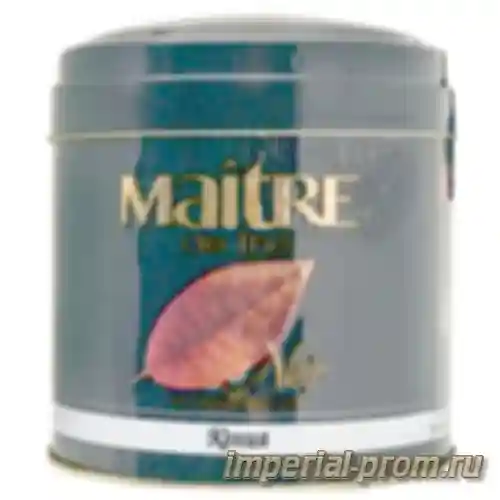 Чай maitre — чай мэтр 150г черный принц нуар листовой ж/б