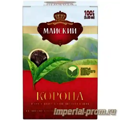 Чай майский корона российской империи 200 — чай черный майский корона российской империи