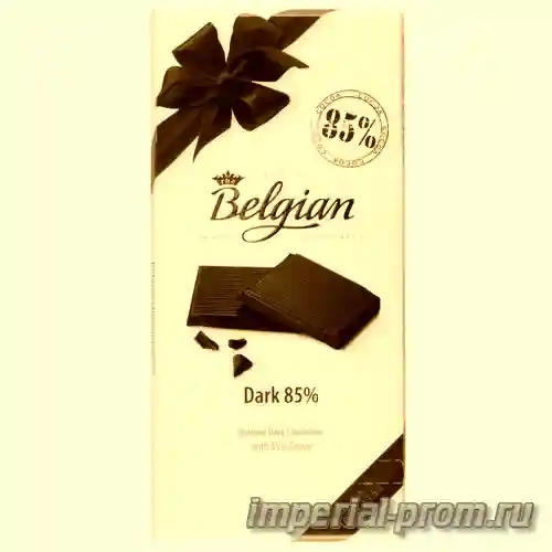 Шоколад the belgian горький без сахара — шоколад бельгиан 85% 100г