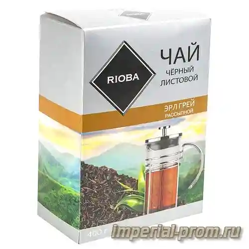 Чай черный rioba эрл грей — чай черный rioba английский завтрак листовой