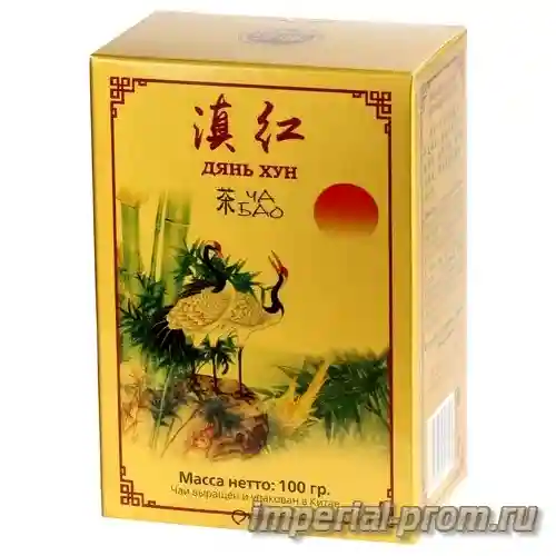 Чай красный китайский ча бао дянь хун 100г — Чай да хун пао