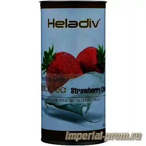 Чай черный heladiv premium quality black tea strawberry — Чай heladiv