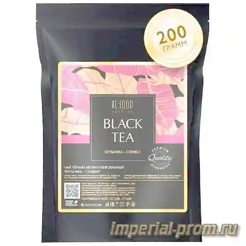 Чай листовой черный — чай черный таежный