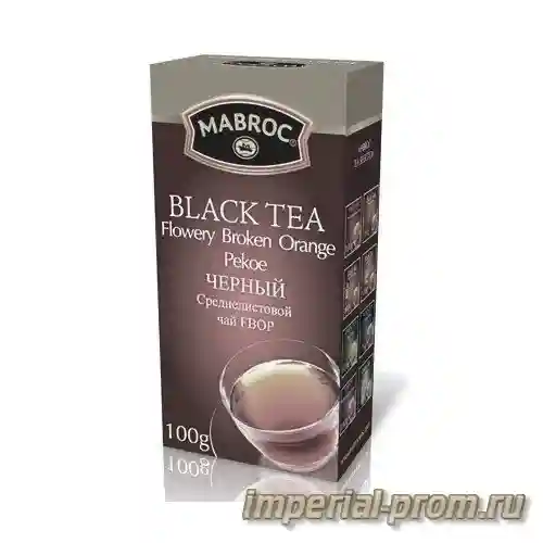 Чай черный — чай черный mabroc классический