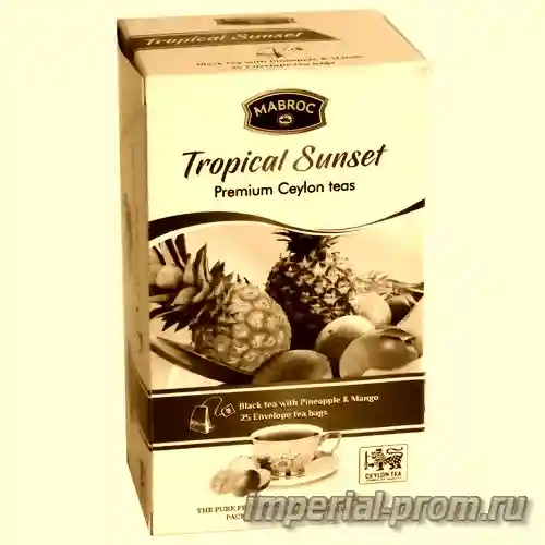 Липтон чай 20пак. пирамида tropical fruit/грейпфрут-ананас — Чай гринфилд ананас