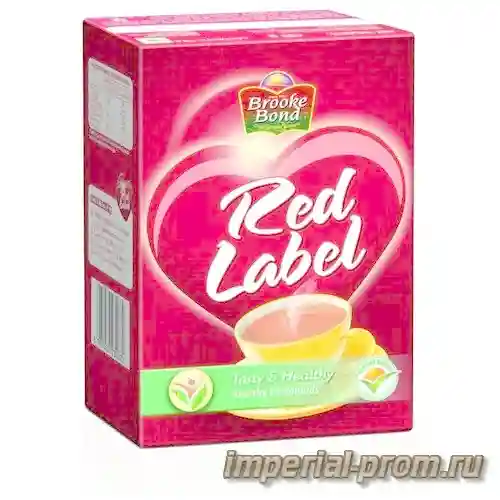 Брук бонд чай — чай черный brooke bond red label natural care