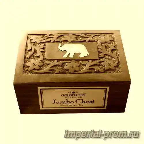 Чай голден типс деревянная шкатулка русский караван — чай голден типс деревянная шкатулка - джумбо, ассам