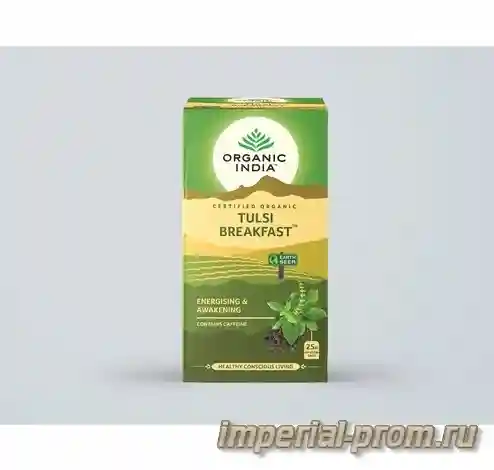Tulsi brahmi organic india — чай тулси с имбирем organic india