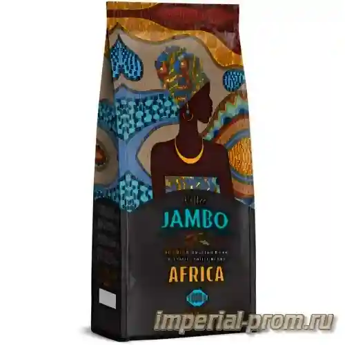 Кофе африка. Кофе Africa Jumbo 1 кг. Кофе джамбо Африка.