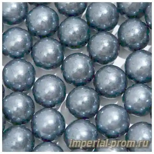Черные стеклянные шарики — 27983 драже сахарное блестящие шарики черные 8 мм