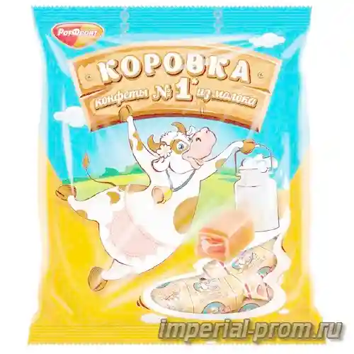 Конфеты рот фронт коровка 250 г