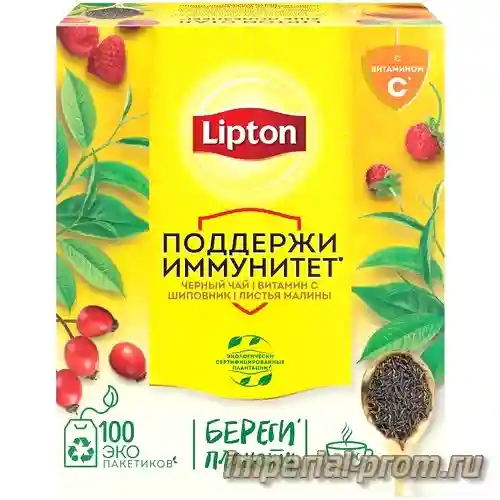 Чай липтон с шиповником — чай липтон традиционный 100 пакетиков