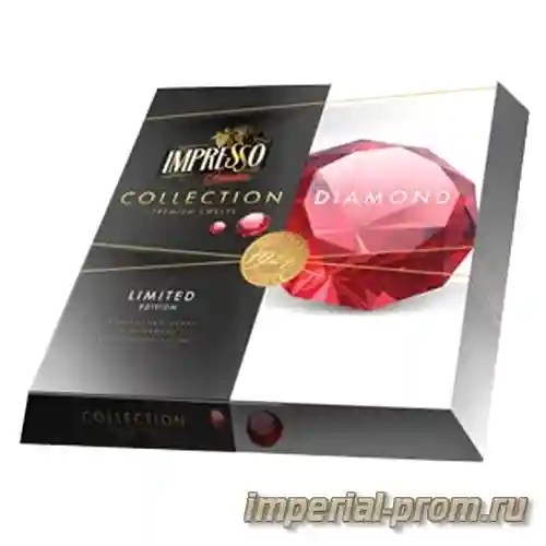 Конфеты импрессо даймонд — набор шоколадных конфет impresso diamond 282 г