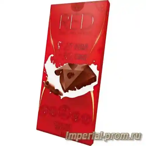 Шоколад red delight, молочный — шоколад red