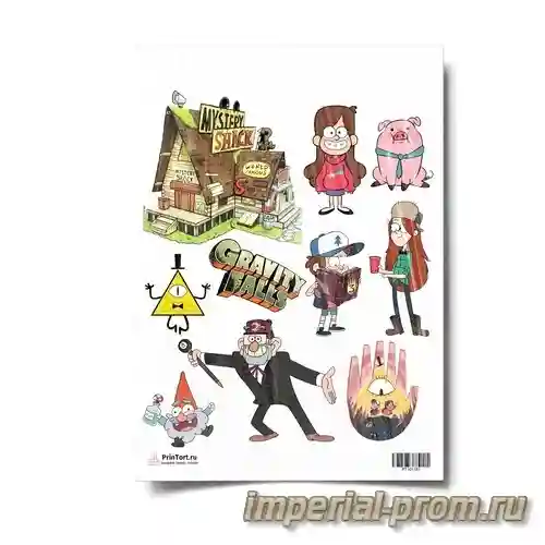 Подвеска на шею «Гравити Фолз» / Pendant «Gravity Falls» / ПОДЕЛКА