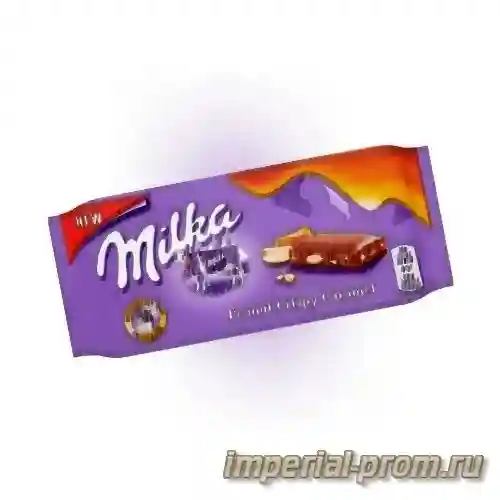 Шоколад Milka Creme with Crispy Biscuit 100г